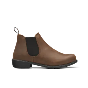 Blundstone Women's Low Heel Boots 1970- Antique Brown