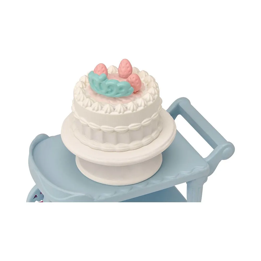Calico Critters Tuxedo Cat Girl Party Time Play Set