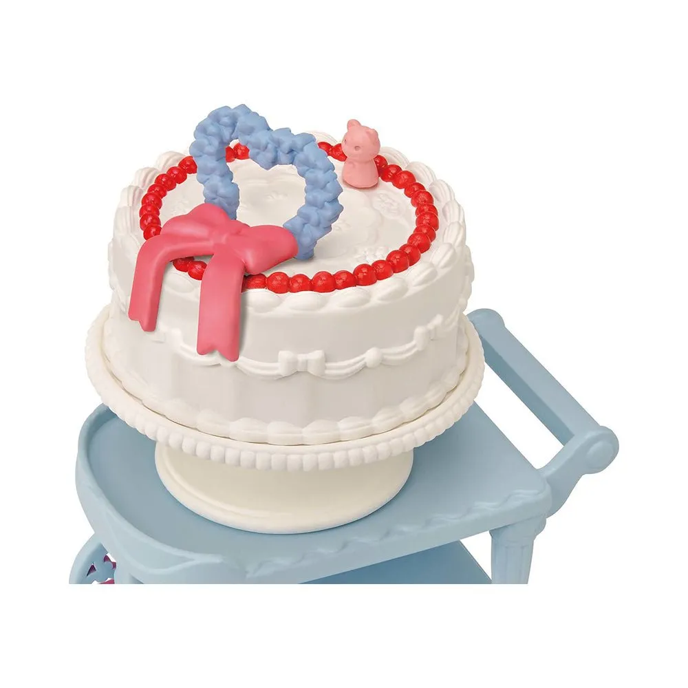 Calico Critters Tuxedo Cat Girl Party Time Play Set
