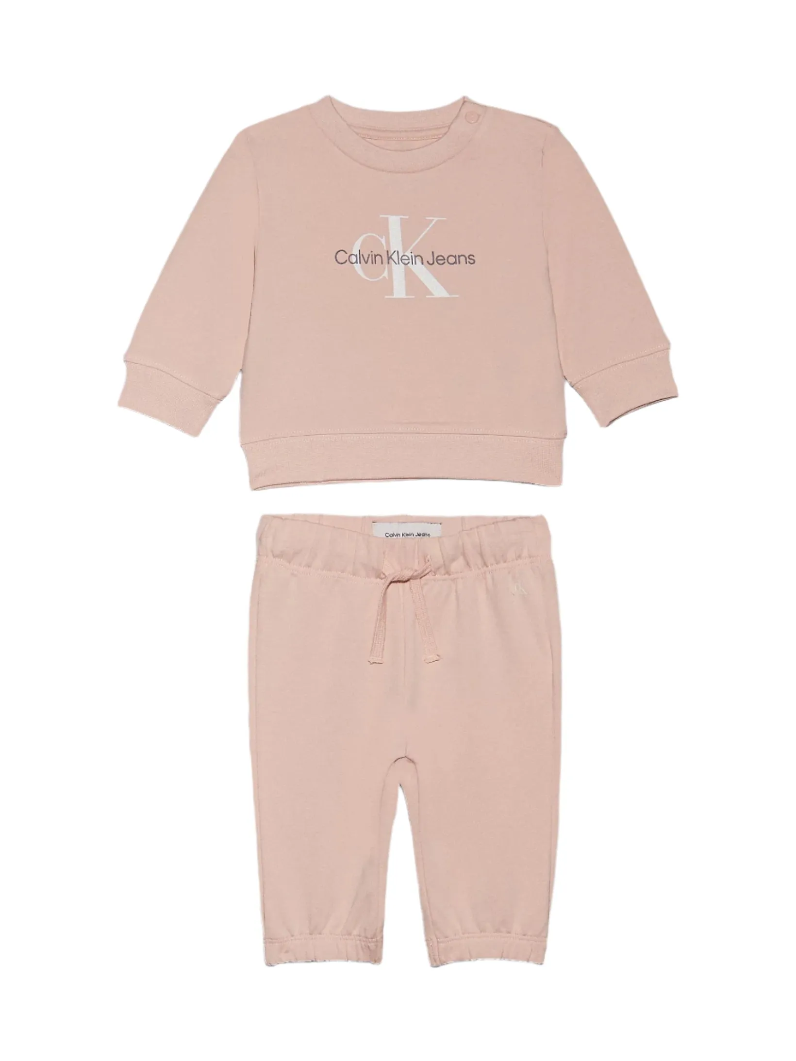 Calvin Klein - Blush monogram, 2 piece jogger set