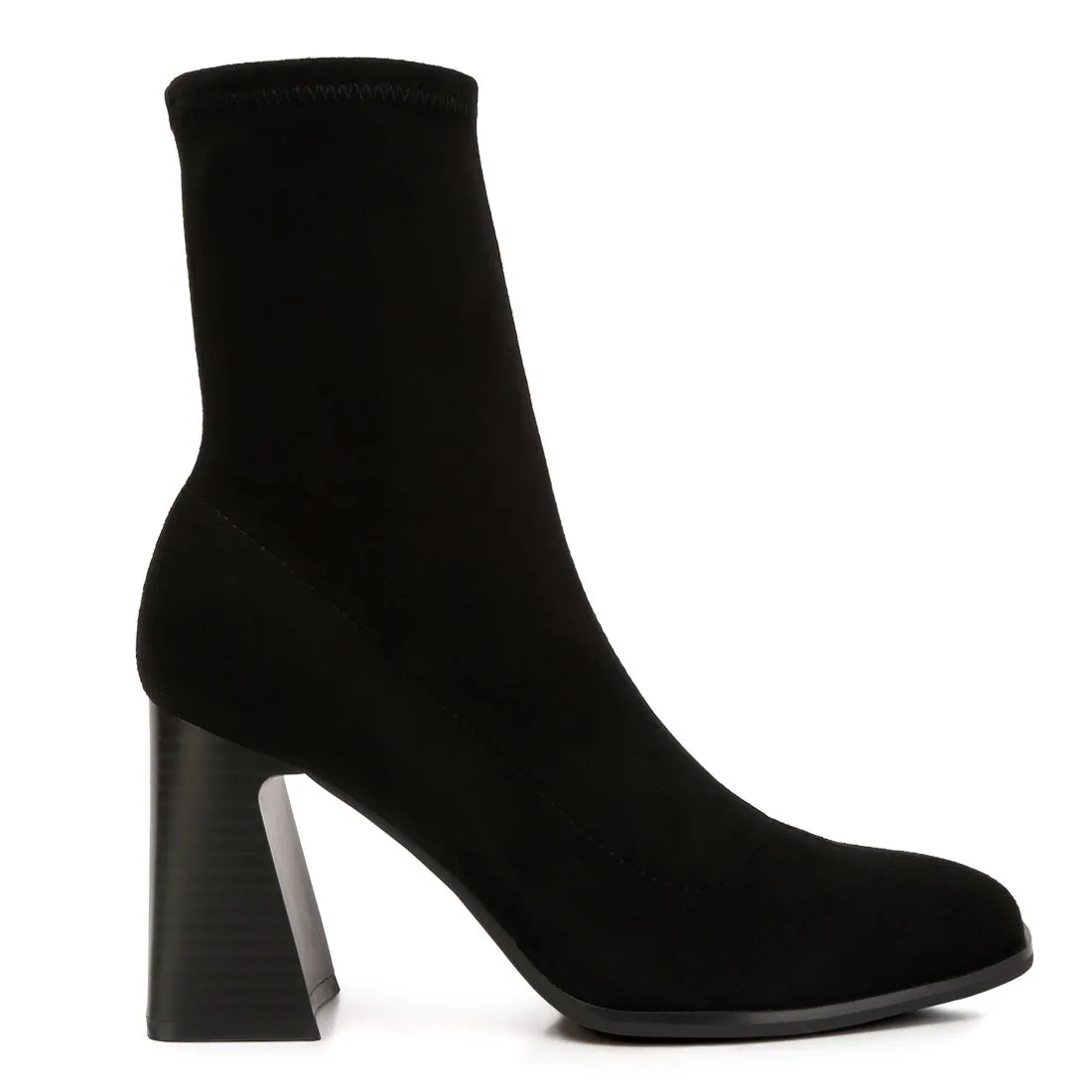 Candid Flared Block Heel Boots