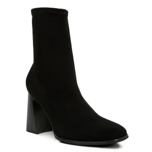 Candid Flared Block Heel Boots