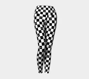 Chess Queen Yoga Leggings