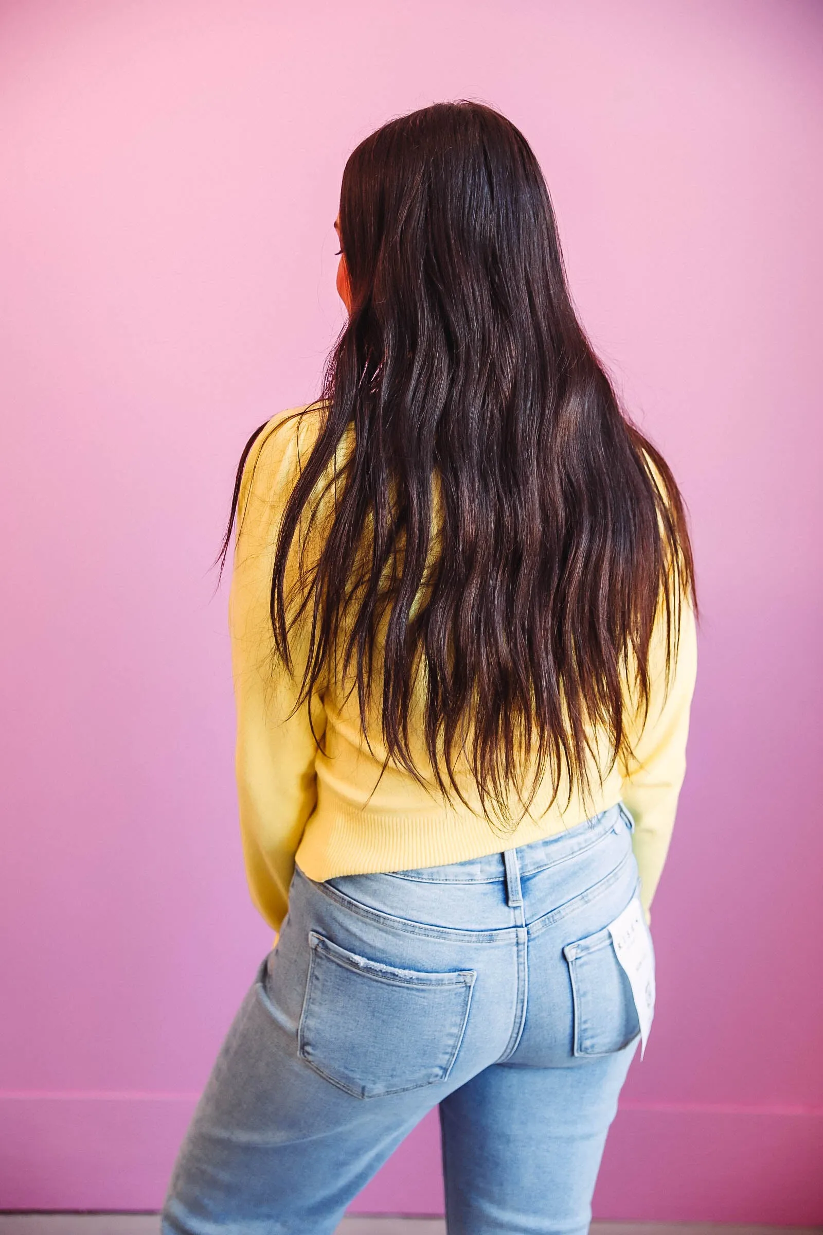 Daphne Knit Top-Yellow