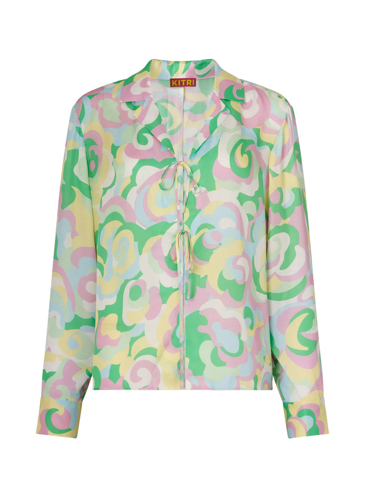 Devon Multi Floral Swirl Top