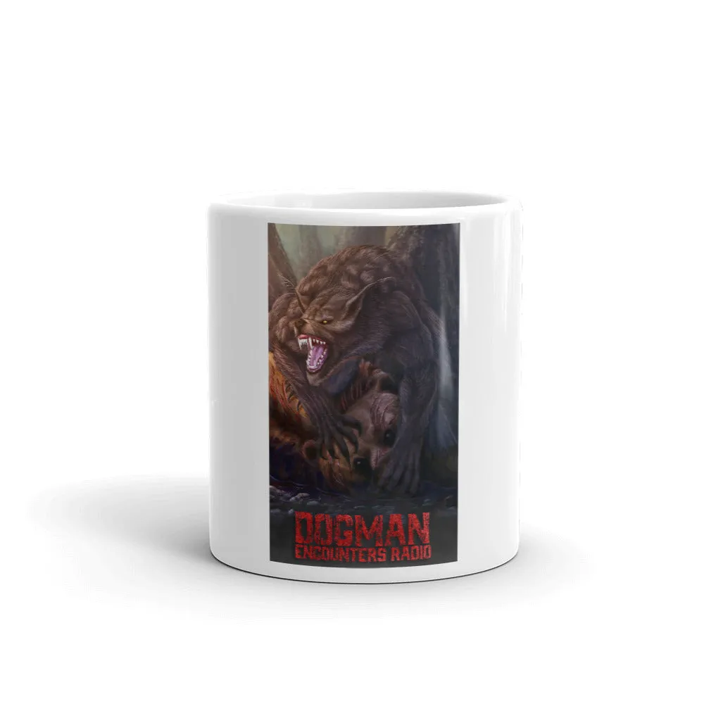 Dogman Encounters Apex Collection White Mug (design 2)