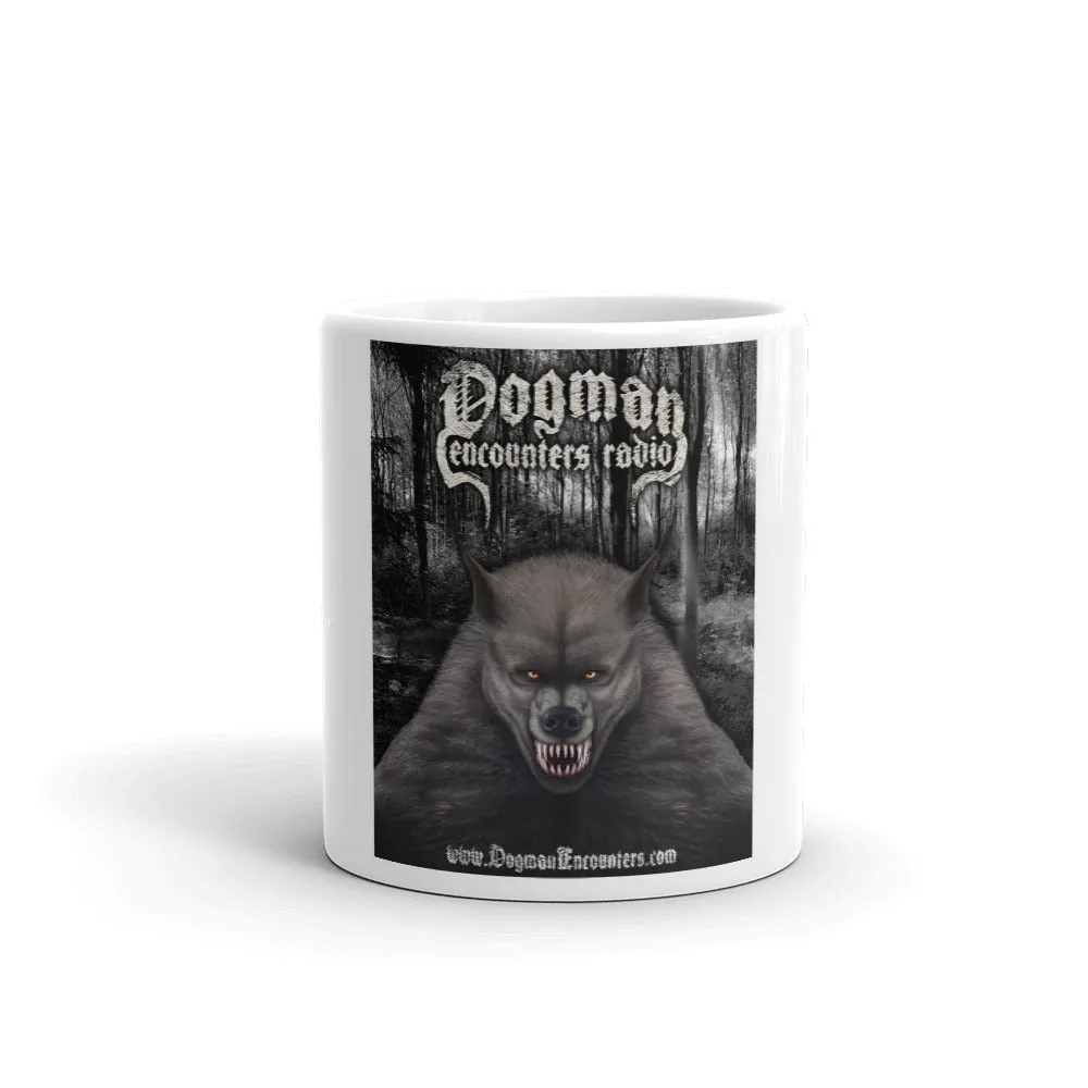 Dogman Encounters Canis Hominis Collection White Mug