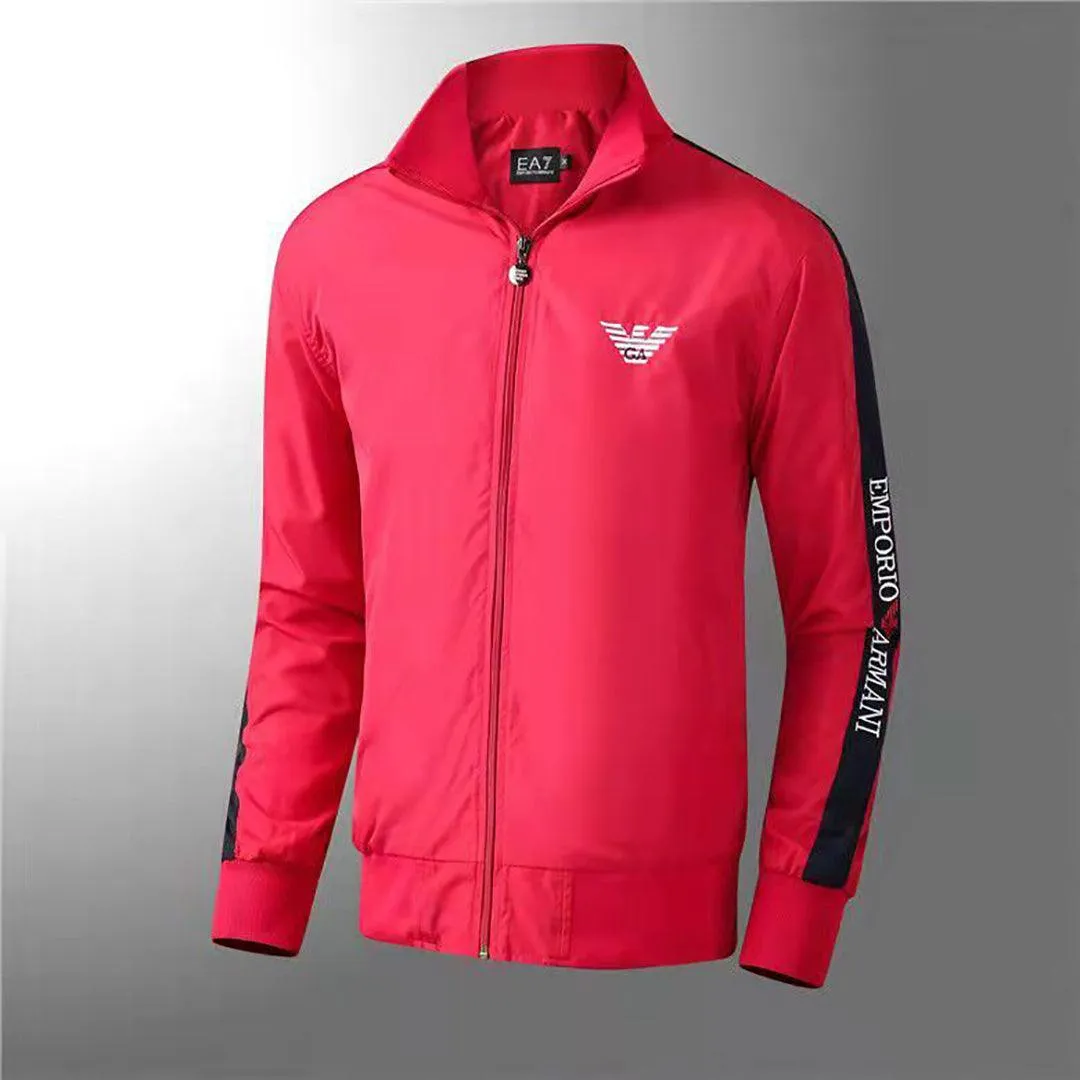 EA7 Brand Designed Men's Jacket  - Red