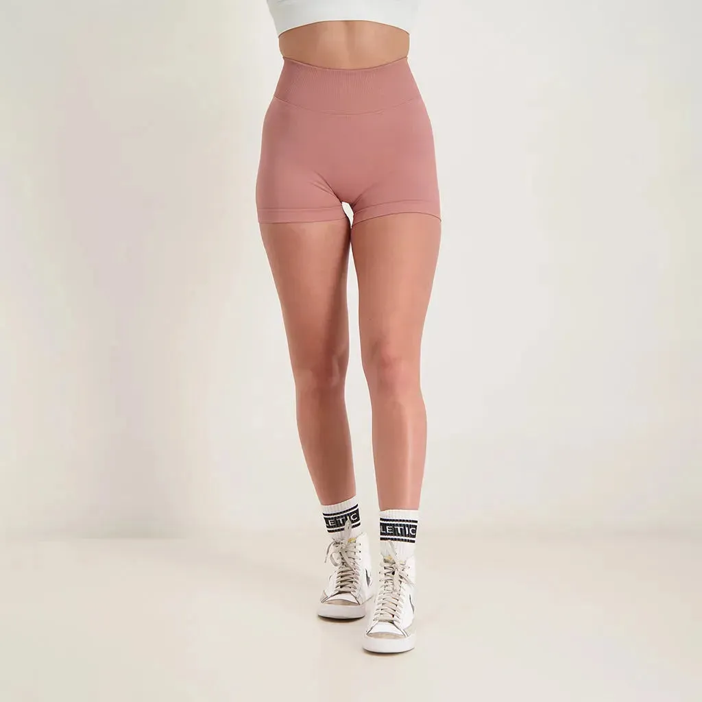 Fusion - Scrunch Seamless Short Salmon