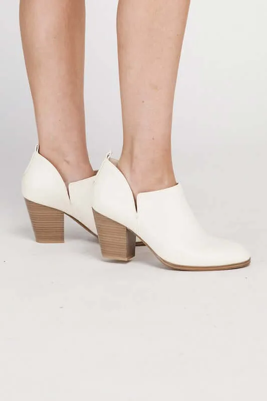 GAMEY Chic Slip On Ankle Booties Boots