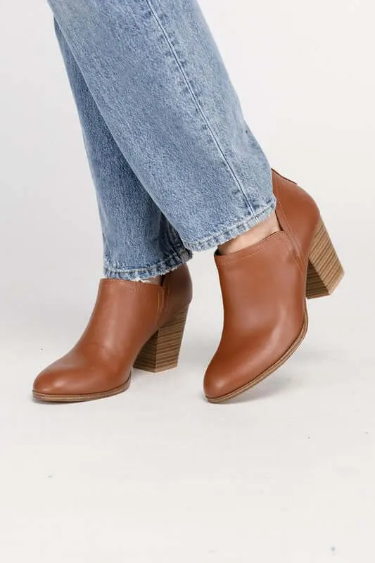 GAMEY Chic Slip On Ankle Booties Boots