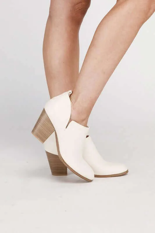 GAMEY Chic Slip On Ankle Booties Boots