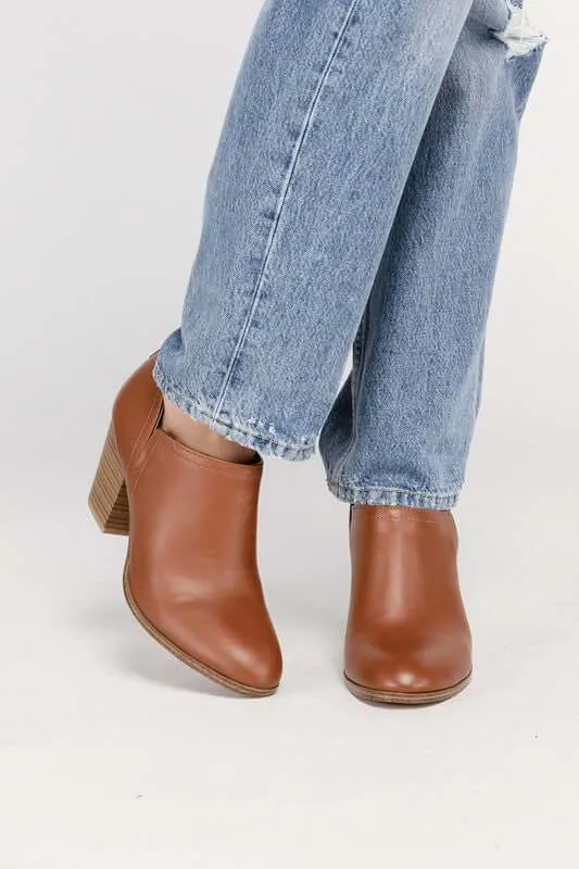 GAMEY Chic Slip On Ankle Booties Boots