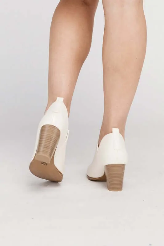 GAMEY Chic Slip On Ankle Booties Boots