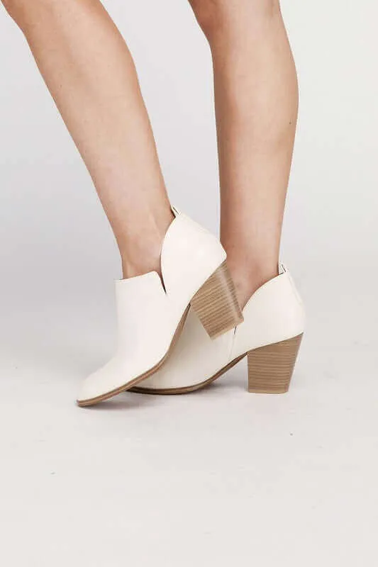 GAMEY Chic Slip On Ankle Booties Boots