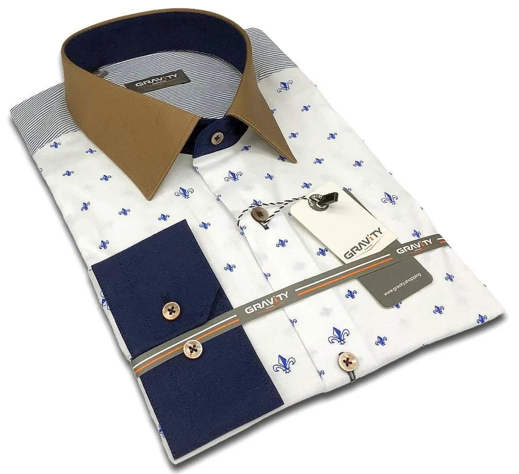 Gravity Homme Men's Casual Shirt | James