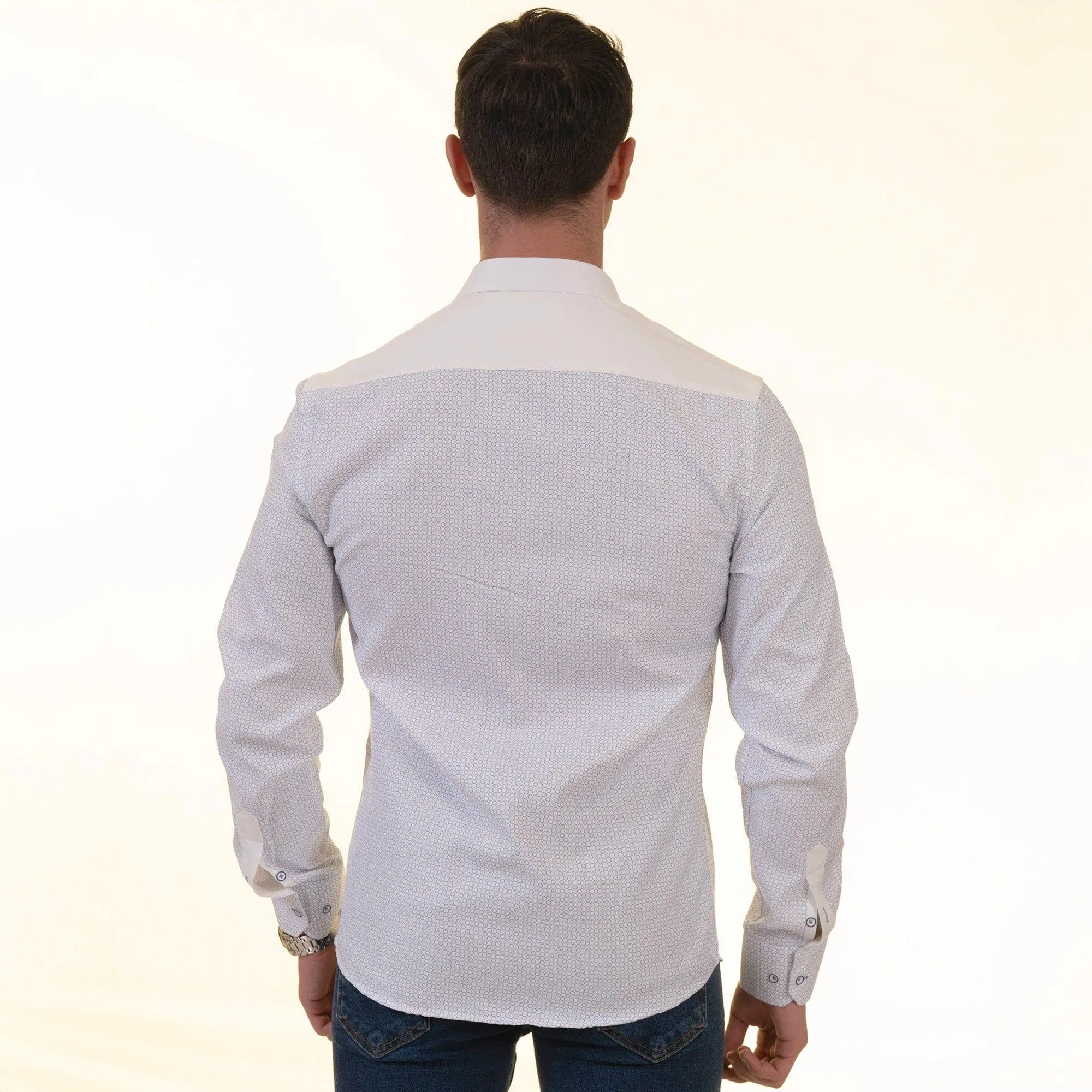Gravity Homme Men's Long Sleeve Button Down / Piccolo S1
