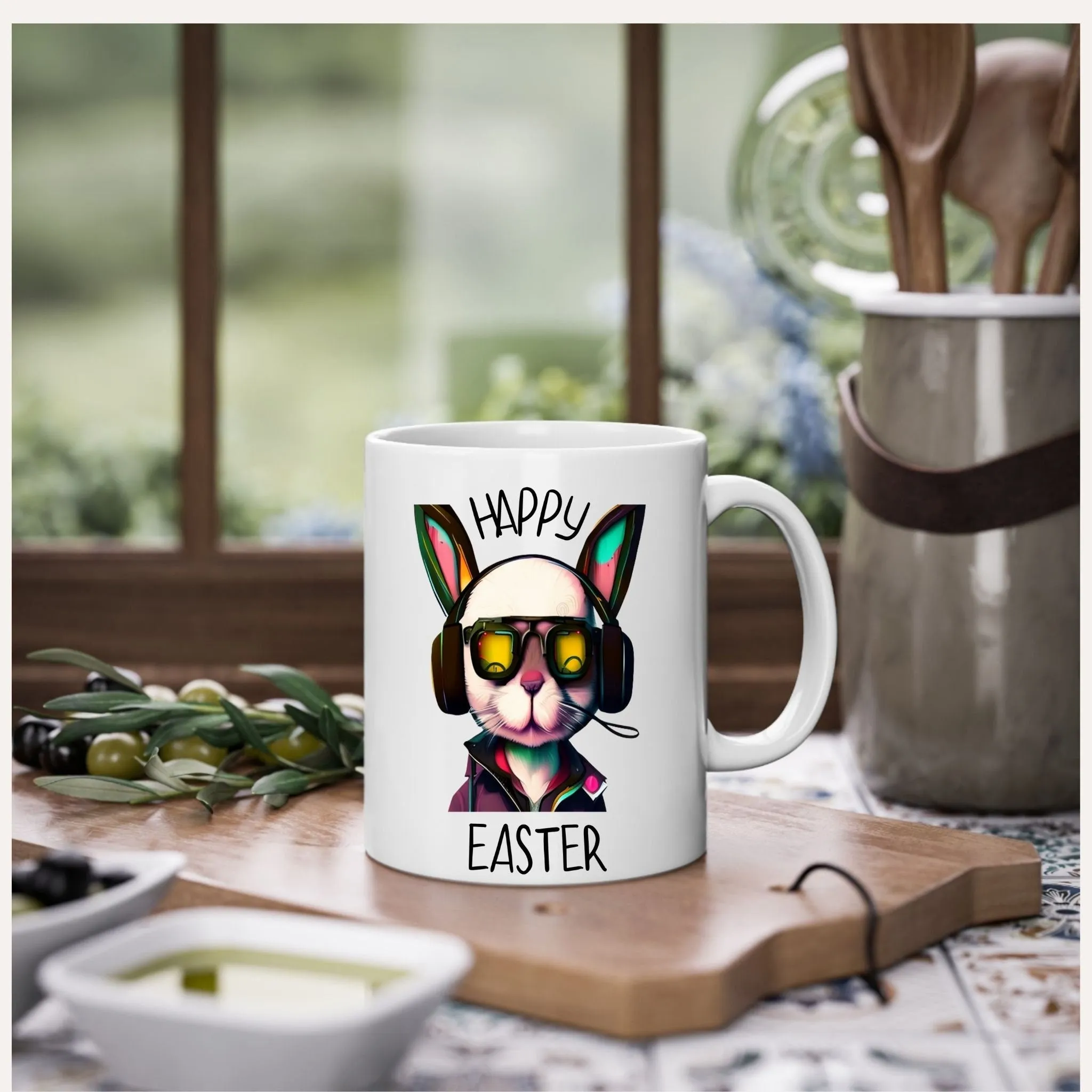 happy easter mug, Easter gift, Easter decorations, Easter cup , Easter gift idea for boys girls.