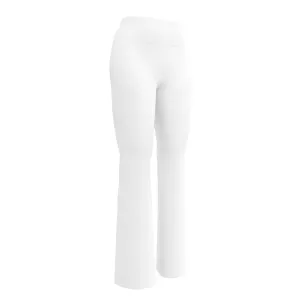 Humble Sportswear™ Women's White Flare leggings