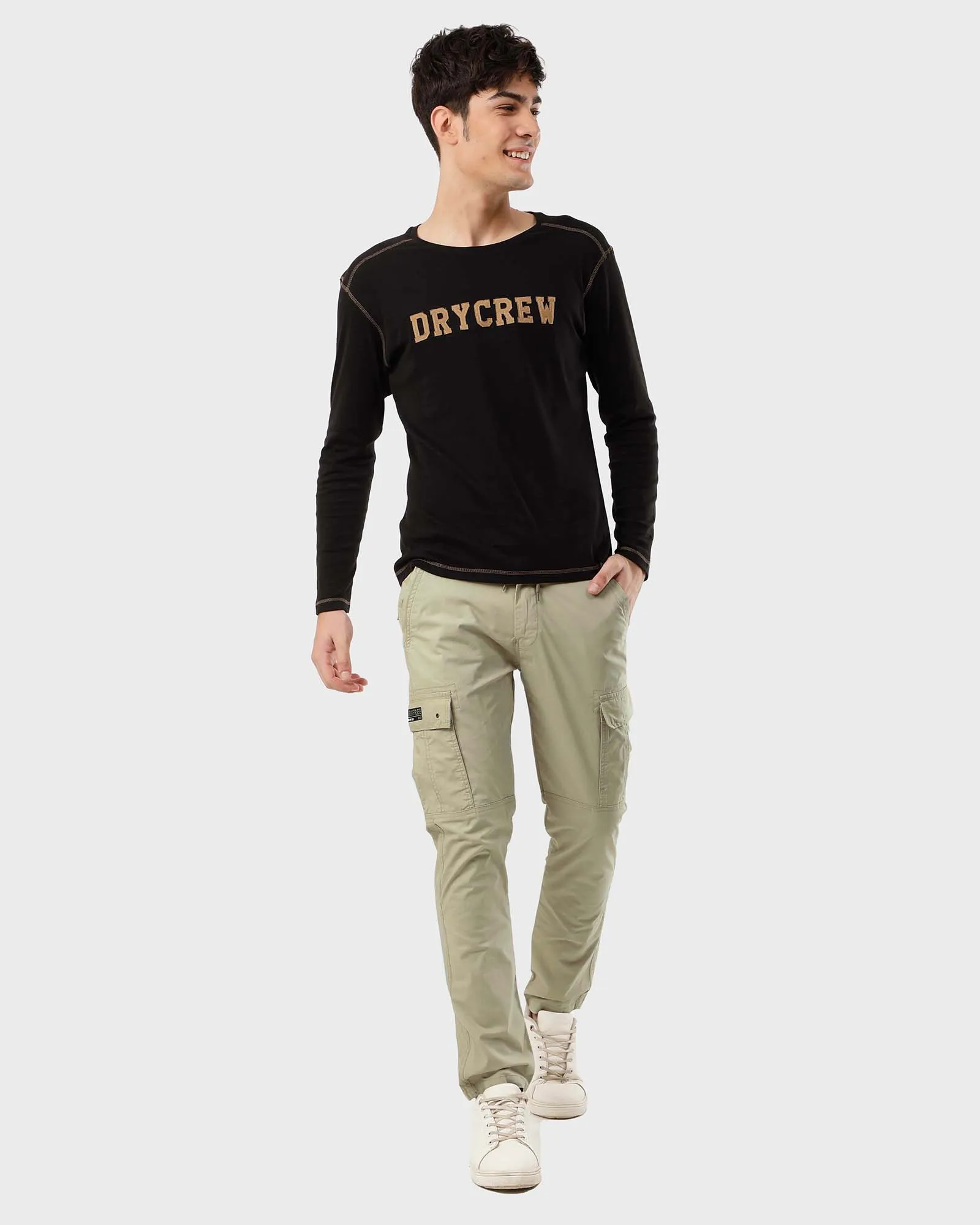 Premium Cotton Stretch Cargo Pants for Men