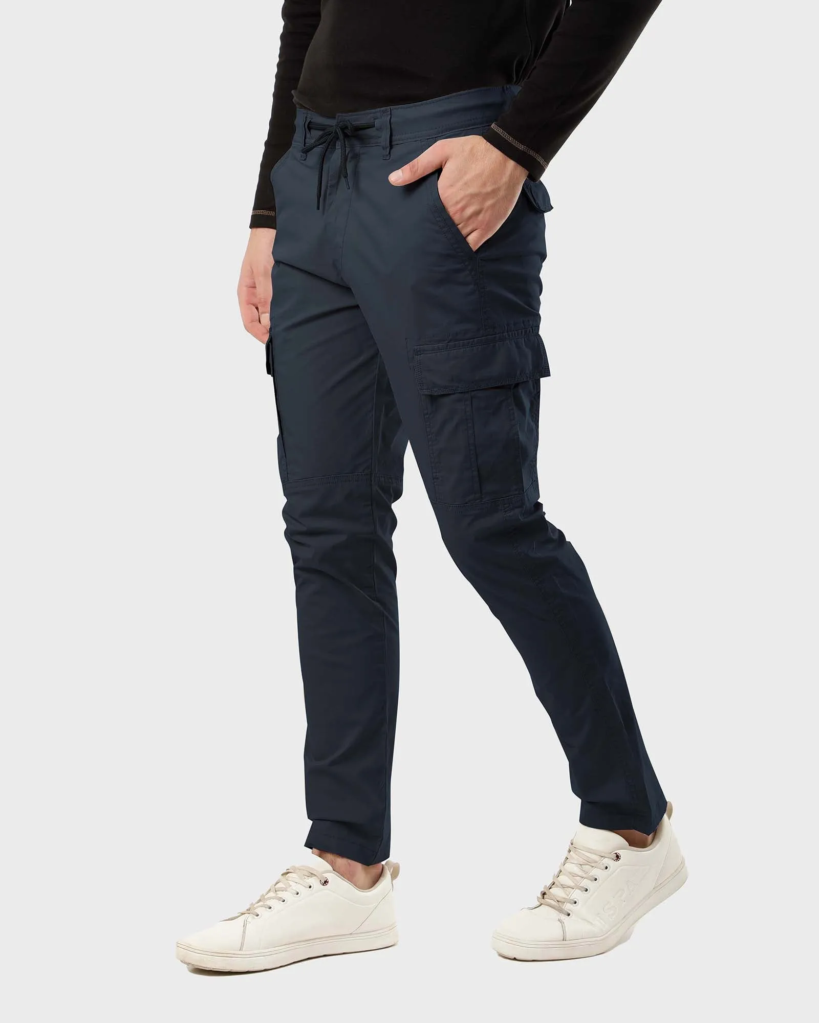 Premium Cotton Stretch Cargo Pants for Men