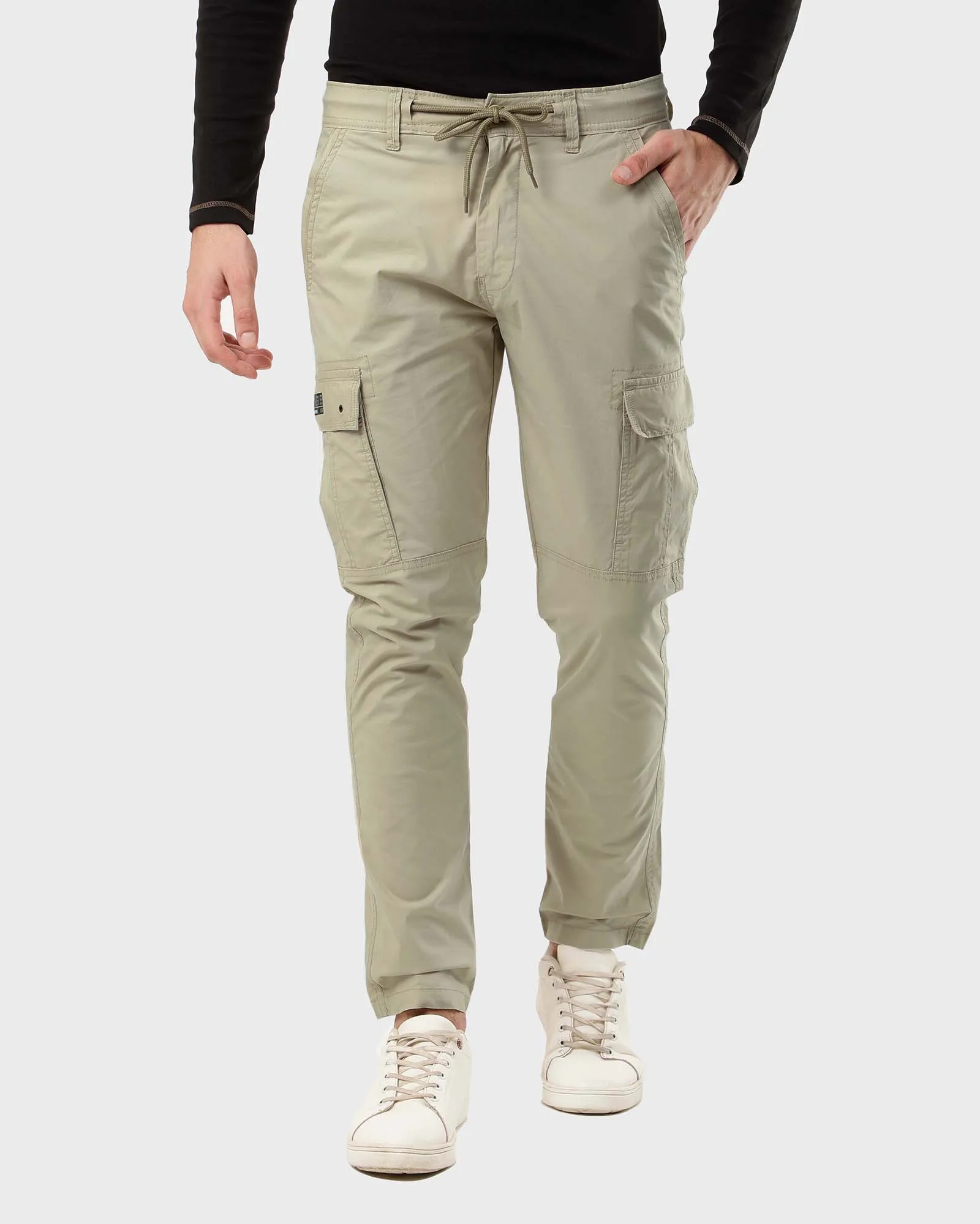 Premium Cotton Stretch Cargo Pants for Men