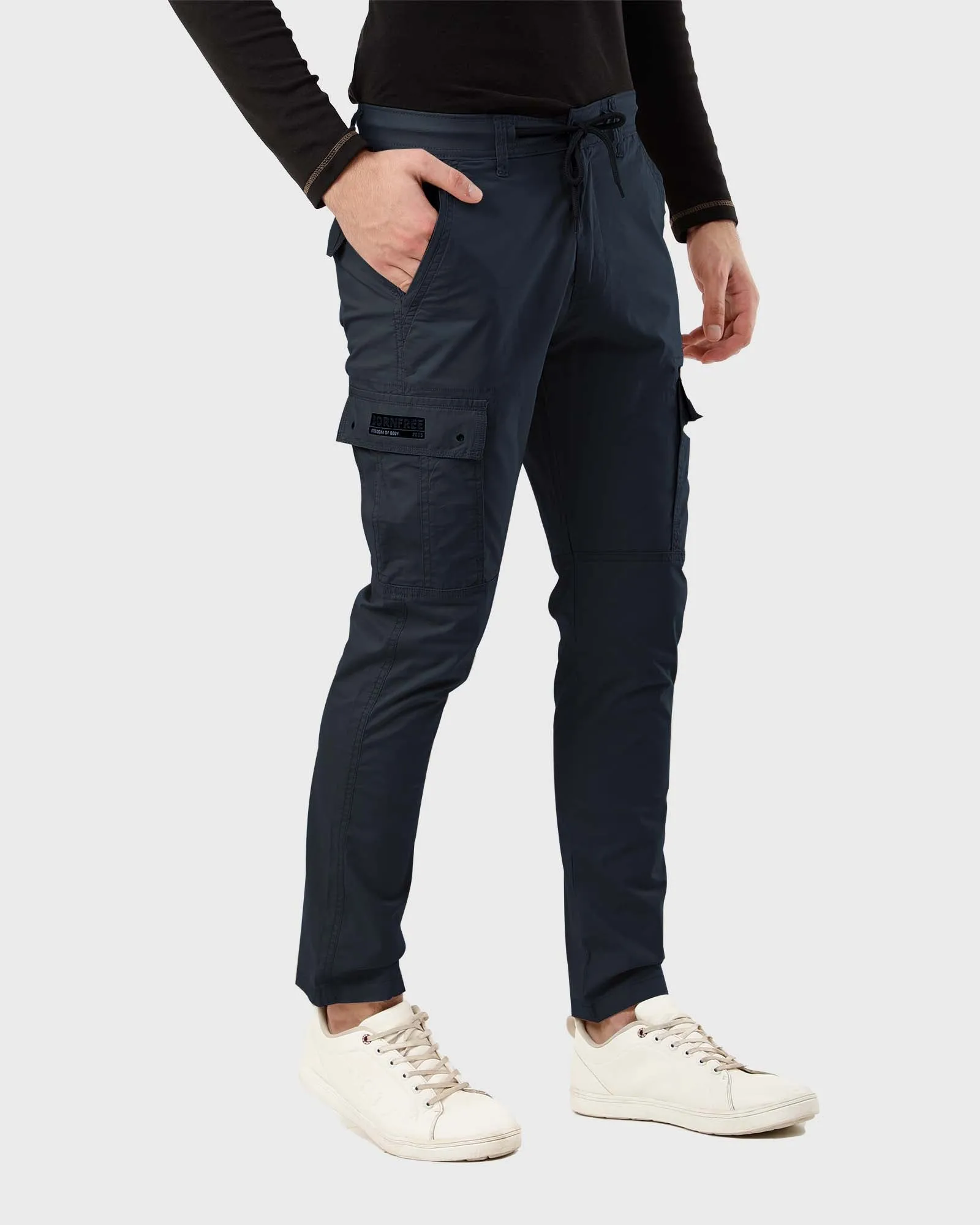 Premium Cotton Stretch Cargo Pants for Men