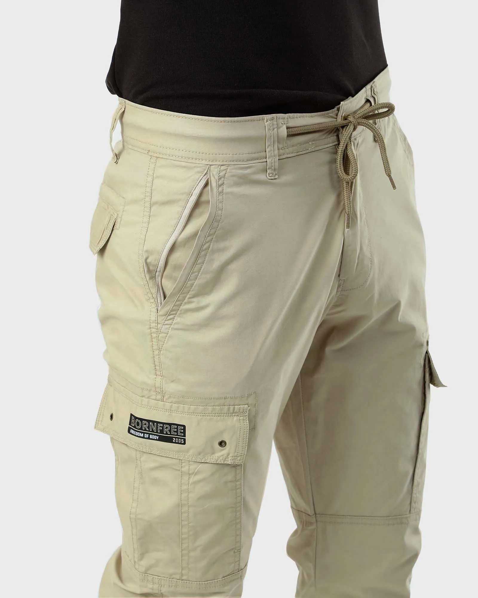 Premium Cotton Stretch Cargo Pants for Men