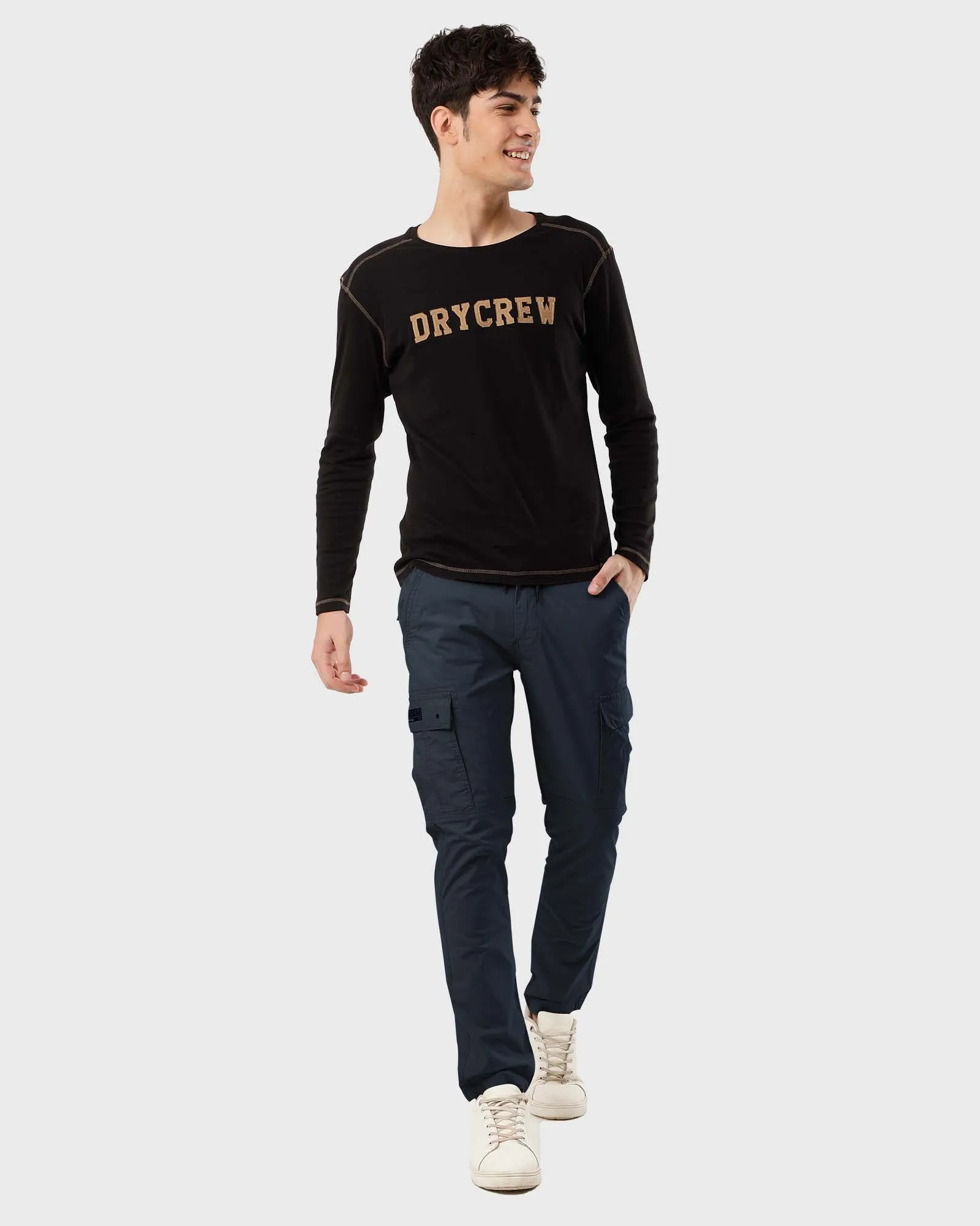 Premium Cotton Stretch Cargo Pants for Men