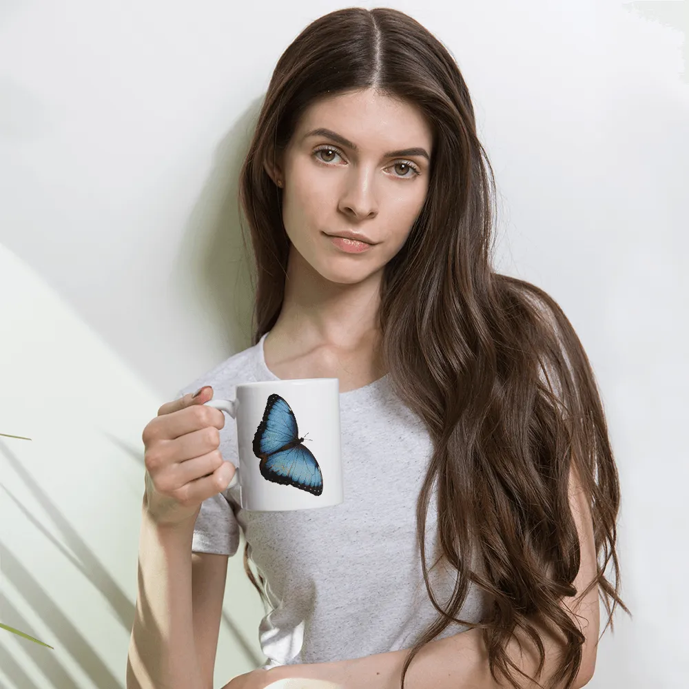 Sky Butterfly Coffee Cup