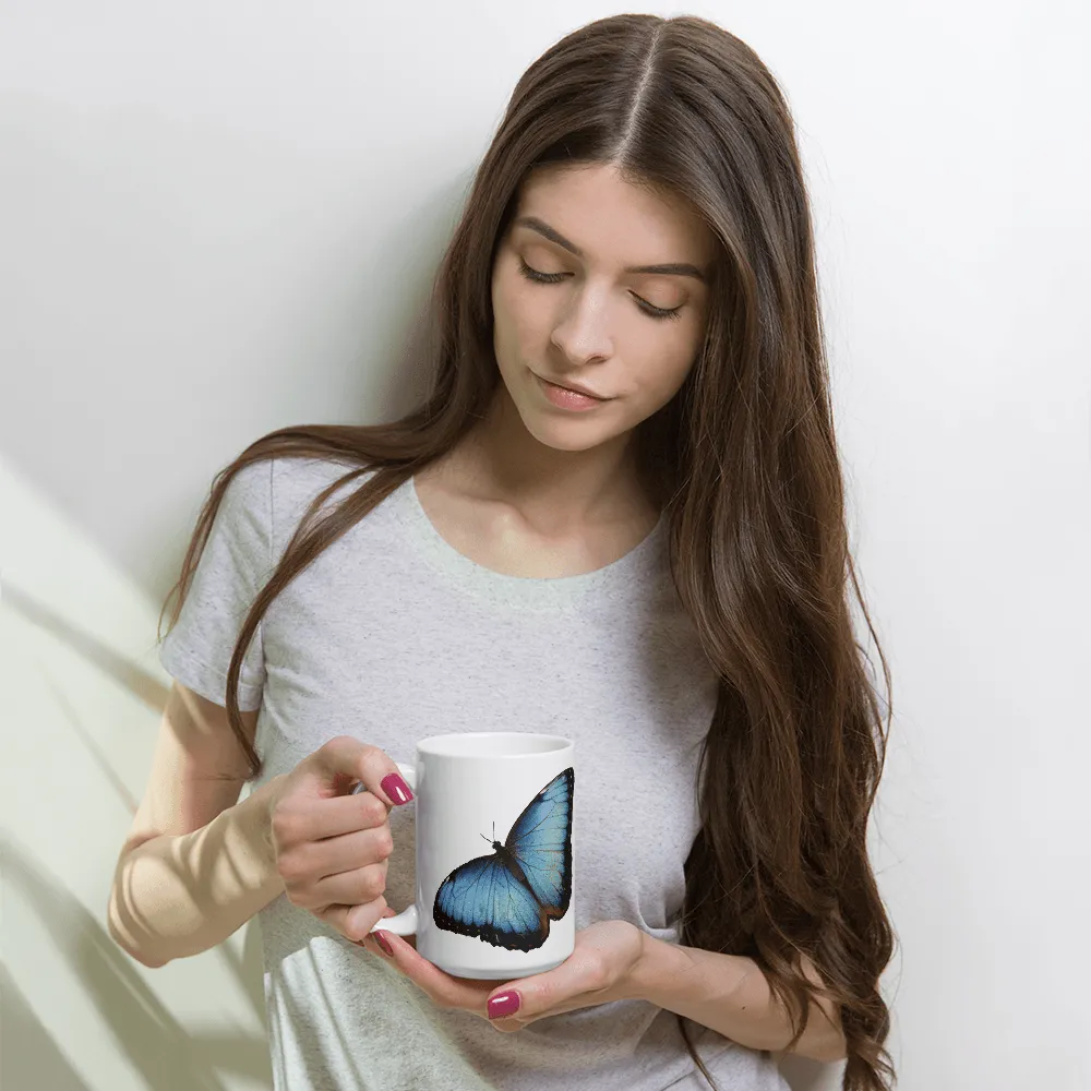 Sky Butterfly Coffee Cup