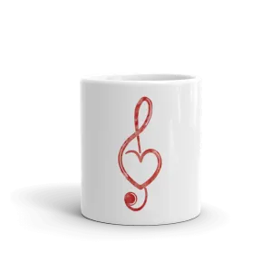 SR Heart Clef Mug