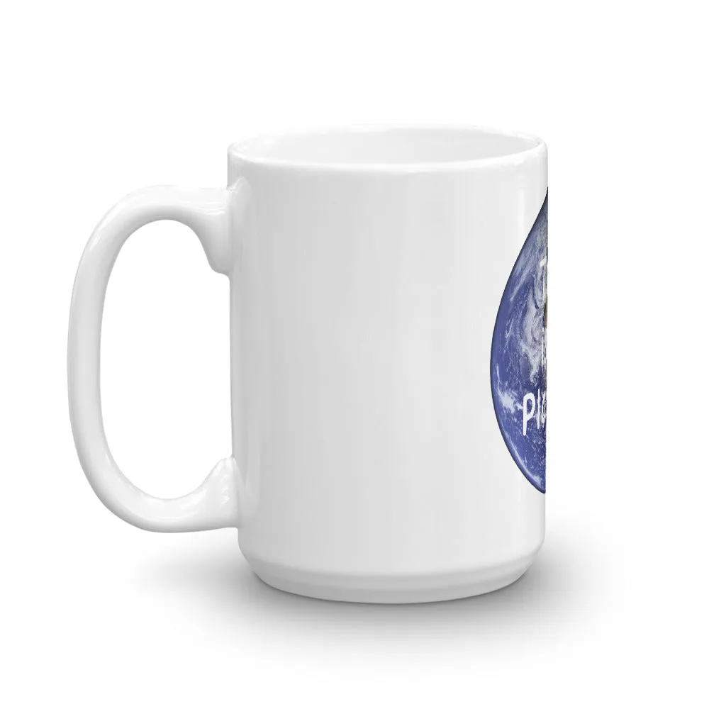 There is No Planet B Coffee Mug, Ceramic Tea Cup Climate Change Earth Day Environmental Activist Quote Gift