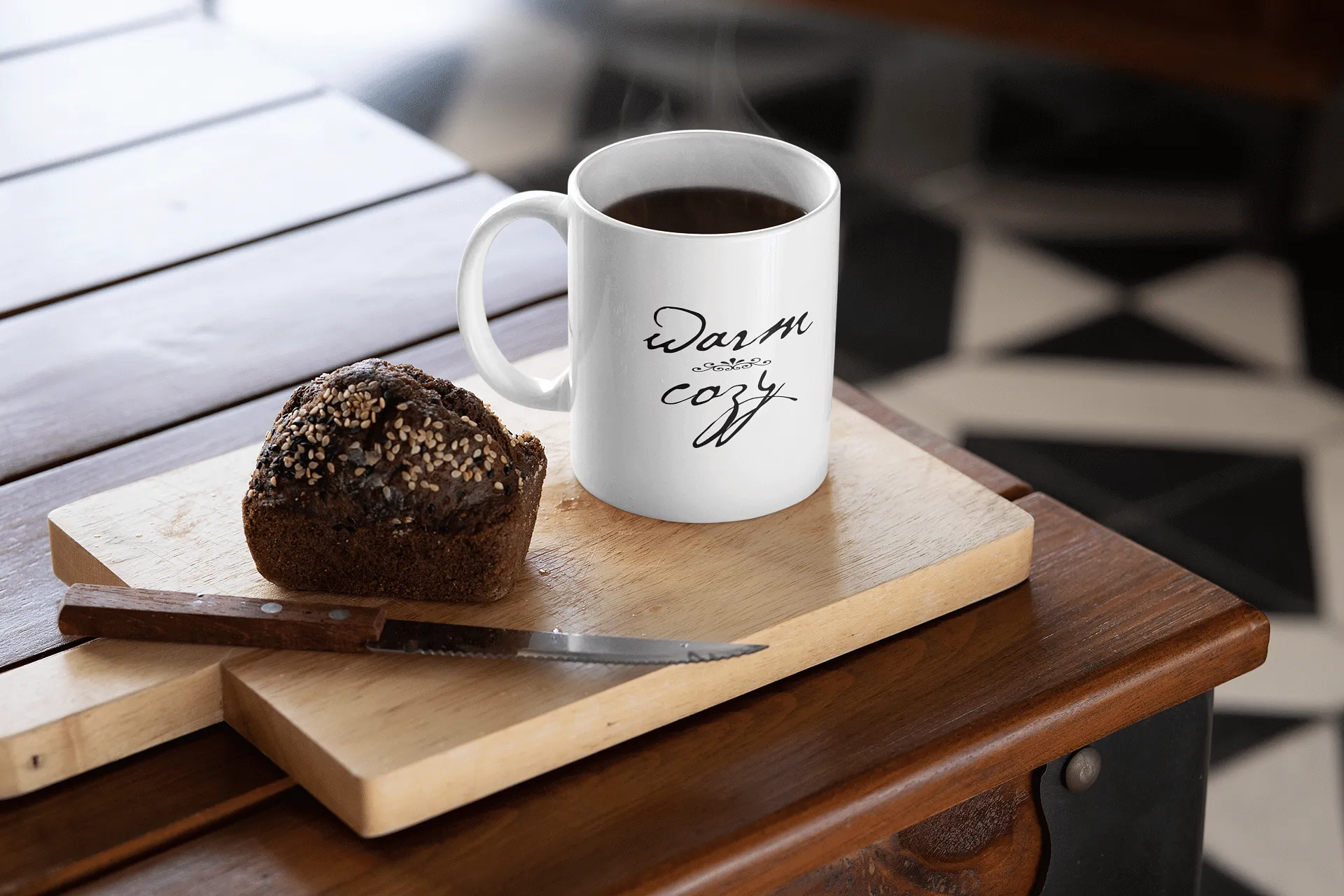 Warm & Cozy Hygge Lifestyle Coffee Tea Cup Mug