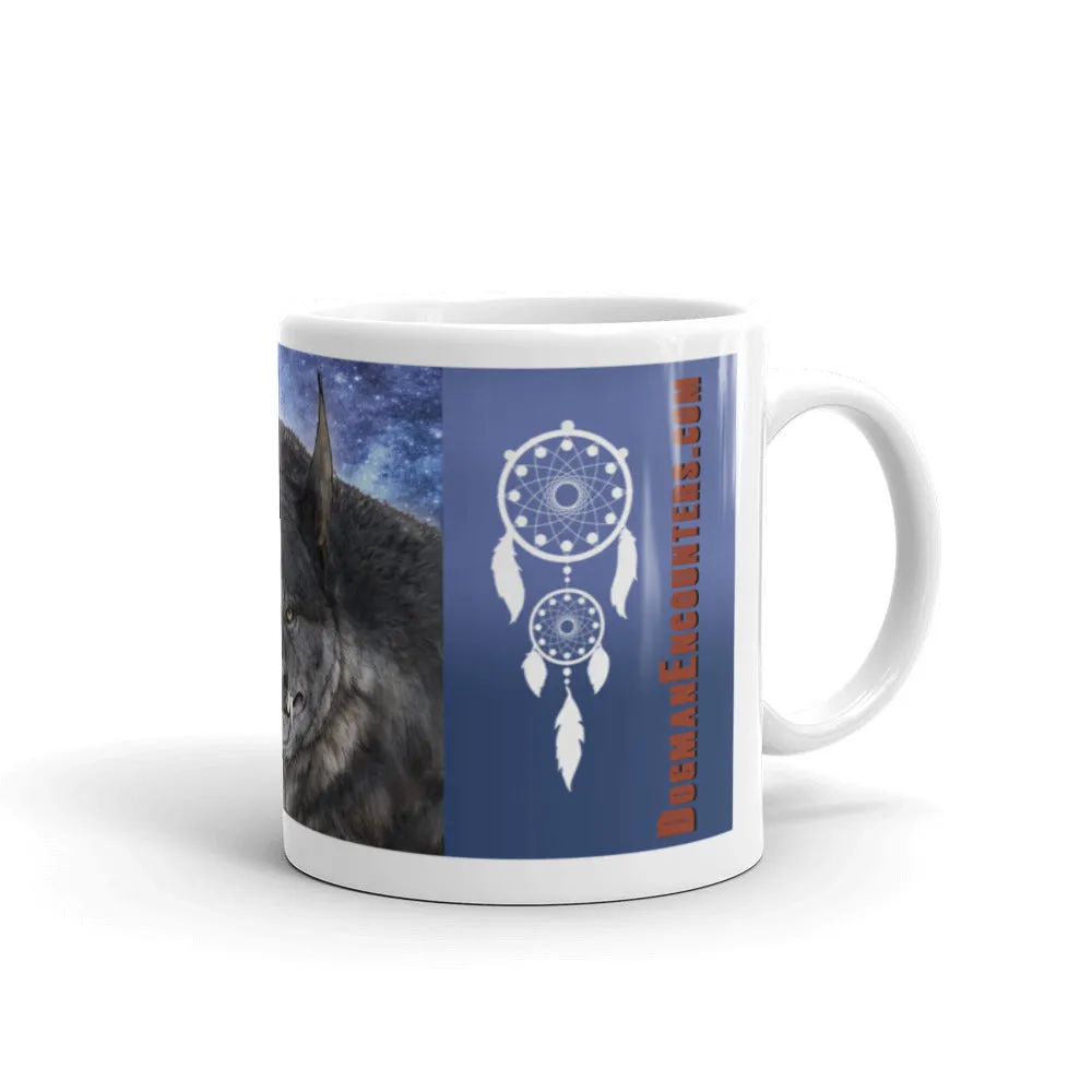 White Glossy Dogman Encounters Pathfinder Collection Mug (design 1)