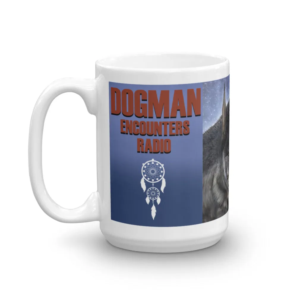 White Glossy Dogman Encounters Pathfinder Collection Mug (design 1)