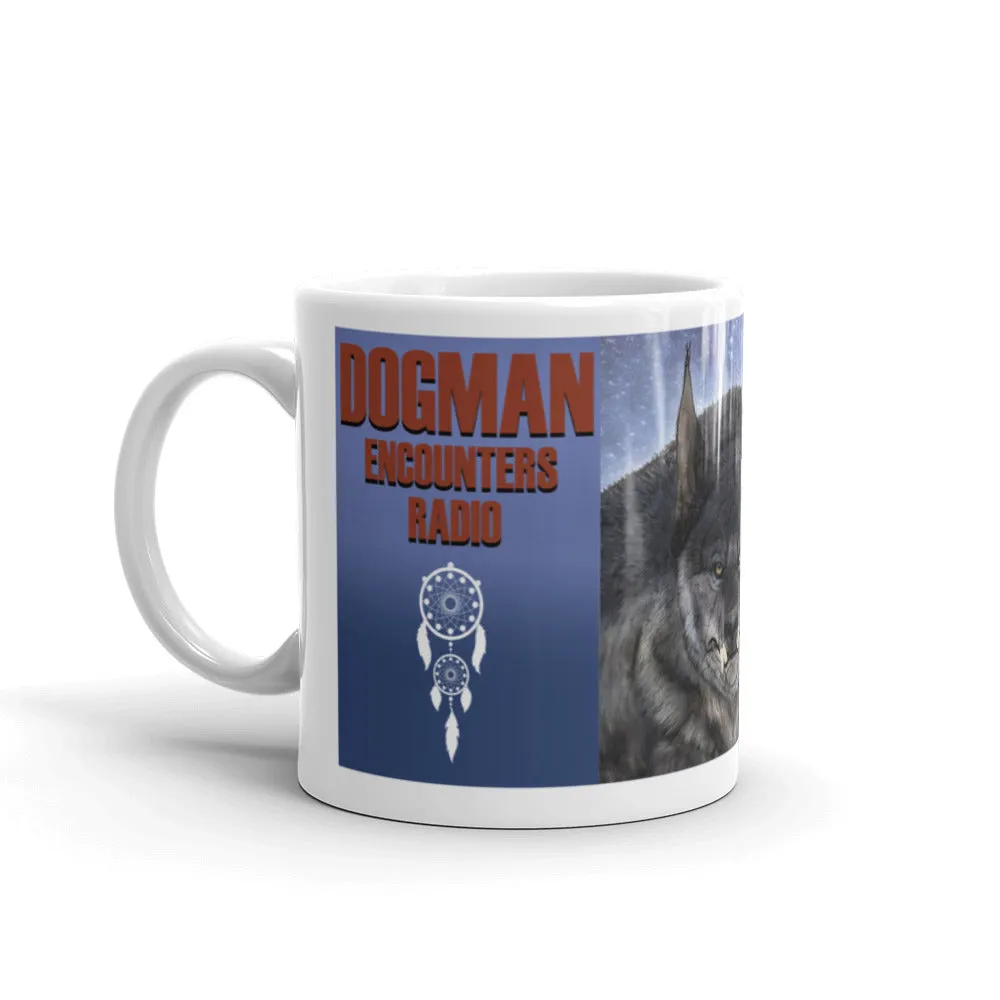 White Glossy Dogman Encounters Pathfinder Collection Mug (design 1)