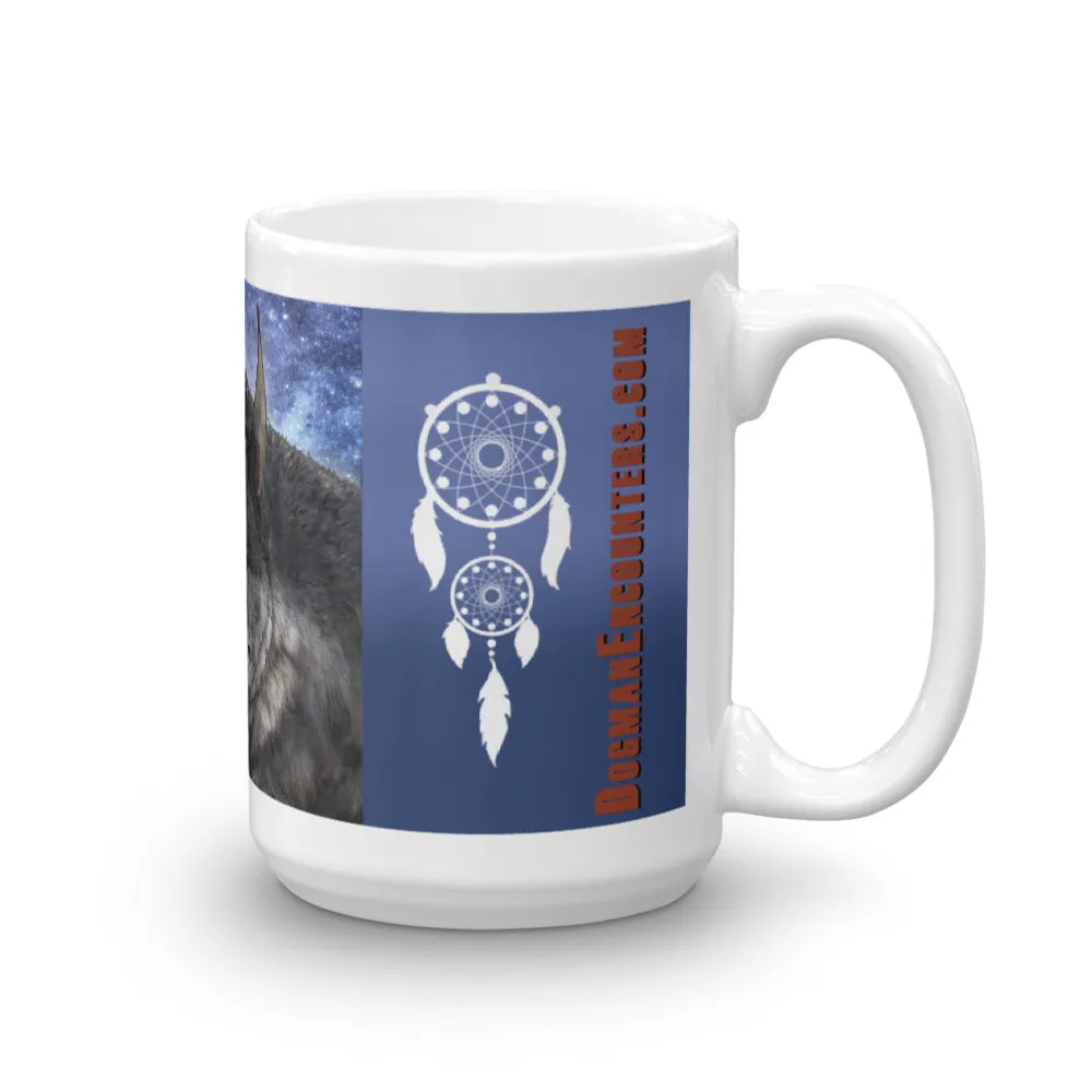 White Glossy Dogman Encounters Pathfinder Collection Mug (design 1)