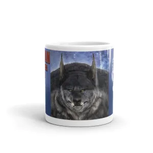 White Glossy Dogman Encounters Pathfinder Collection Mug (design 1)
