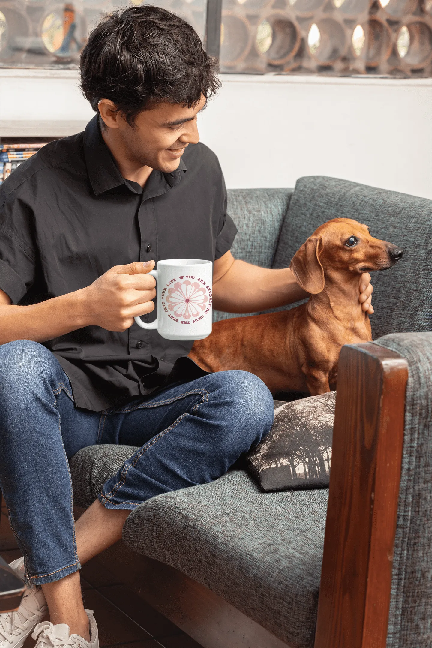 You Are Attracting Only The Best Into Your Life  Coffee Tea Cup Mug